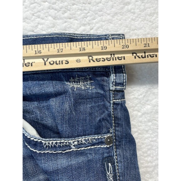 Silver Jeans Mens W38/L32 Relaxed Fit Straight Leg Embroidered Pocket - Picture 6 of 8